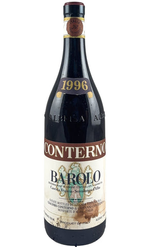 Bottle of Giacomo Conterno, Barolo Cascina Francia, 1996 - Red Wine - Flatiron Wines & Spirits - New York