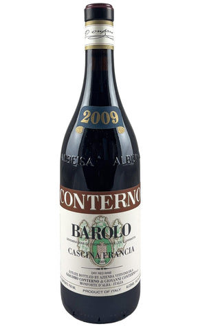 Bottle of Giacomo Conterno, Barolo Cascina Francia, 2009 - Red Wine - Flatiron Wines & Spirits - New York