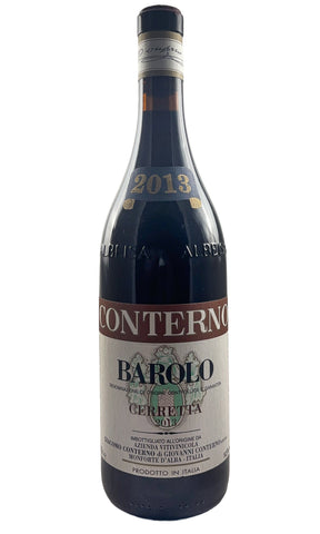 Bottle of Giacomo Conterno, Barolo Cerretta, 2013 - Red Wine - Flatiron Wines & Spirits - New York