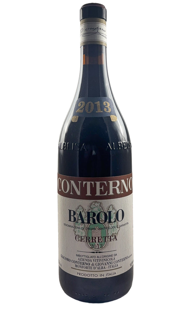 Bottle of Giacomo Conterno, Barolo Cerretta, 2013 - Red Wine - Flatiron Wines & Spirits - New York