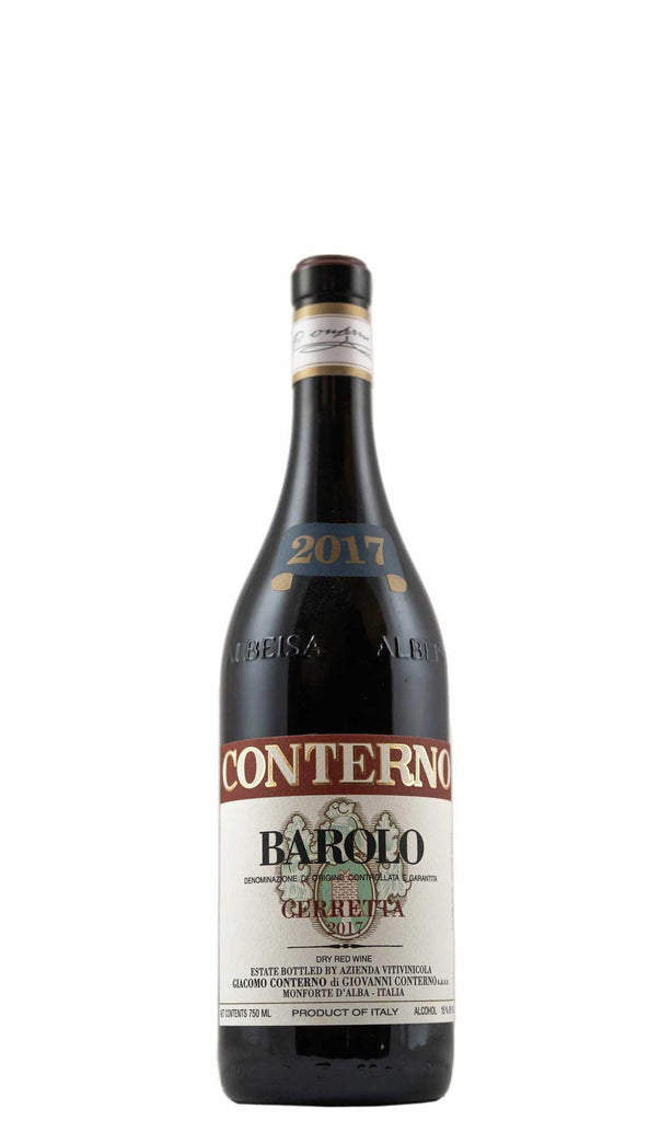 Bottle of Giacomo Conterno, Barolo Cerretta, 2017 - Red Wine - Flatiron Wines & Spirits - New York