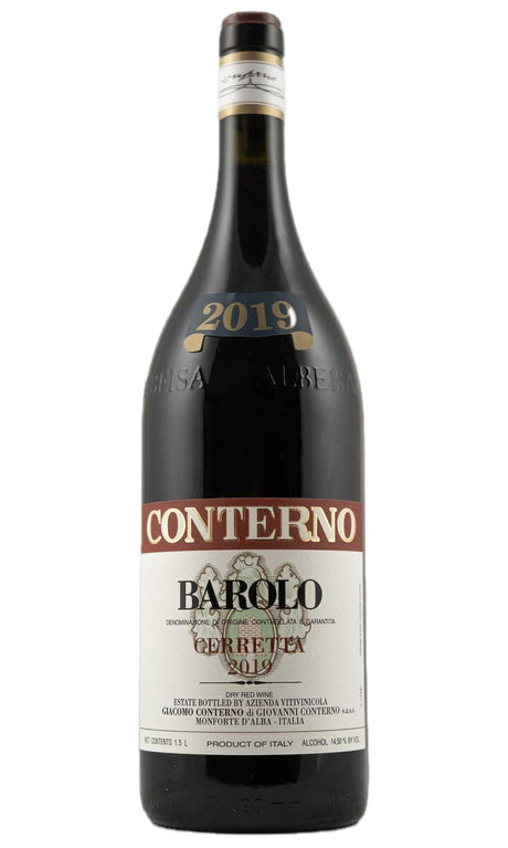 Bottle of Giacomo Conterno, Barolo Cerretta OWC, 2019 (1.5L) - Red Wine - Flatiron Wines & Spirits - New York