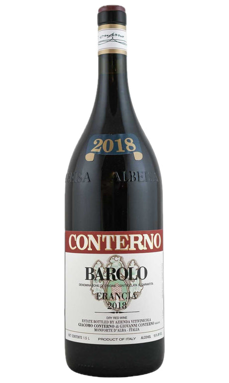 Bottle of Giacomo Conterno, Barolo Francia, 2018 (1.5L) - Red Wine - Flatiron Wines & Spirits - New York