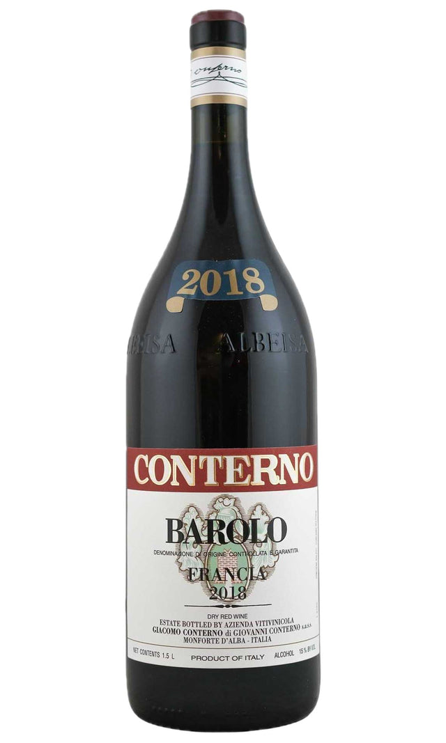 Bottle of Giacomo Conterno, Barolo Francia, 2018 (1.5L) - Red Wine - Flatiron Wines & Spirits - New York