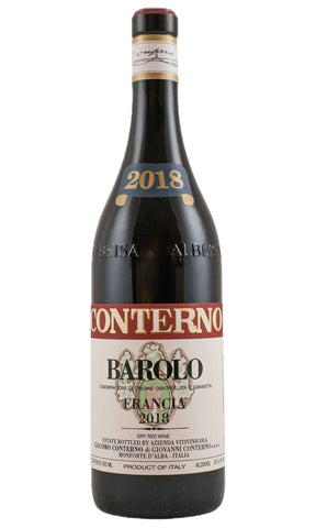 Bottle of Giacomo Conterno, Barolo Francia, 2018 - Red Wine - Flatiron Wines & Spirits - New York