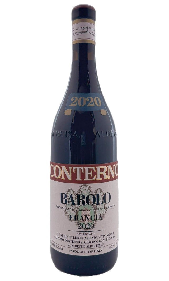 Bottle of Giacomo Conterno, Barolo Francia, 2020 - Red Wine - Flatiron Wines & Spirits - New York