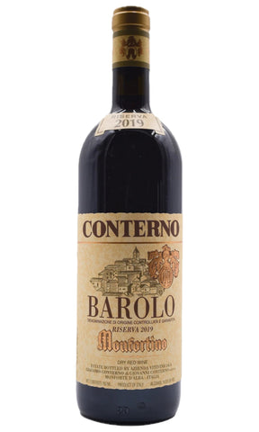 Bottle of Giacomo Conterno, Barolo Monfortino Riserva, 2019 - Red Wine - Flatiron Wines & Spirits - New York