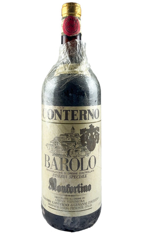 Bottle of Giacomo Conterno, Barolo Monfortino Riserva Speciale, 1970 (1.5L) - Red Wine - Flatiron Wines & Spirits - New York