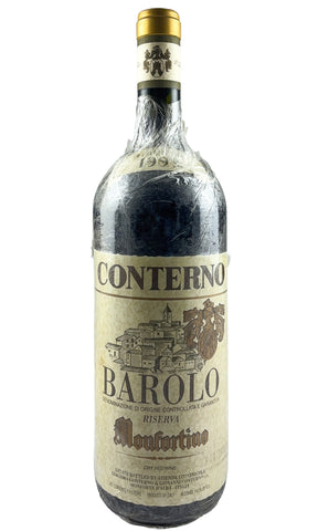 Bottle of Giacomo Conterno, Barolo Riserva Monfortino, 1999 (1.5L) - Red Wine - Flatiron Wines & Spirits - New York