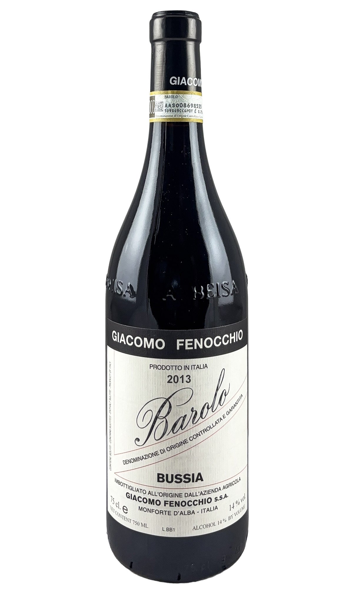 Bottle of Giacomo Fenocchio, Barolo Bussia, 2013 - Red Wine - Flatiron Wines & Spirits - New York