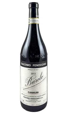 Bottle of Giacomo Fenocchio, Barolo Cannubi, 2013 - Red Wine - Flatiron Wines & Spirits - New York