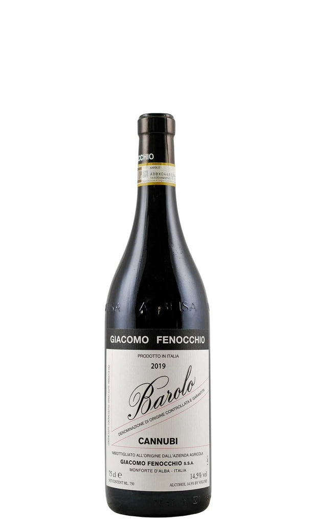 Bottle of Giacomo Fenocchio, Barolo "Cannubi", 2019 - Red Wine - Flatiron Wines & Spirits - New York