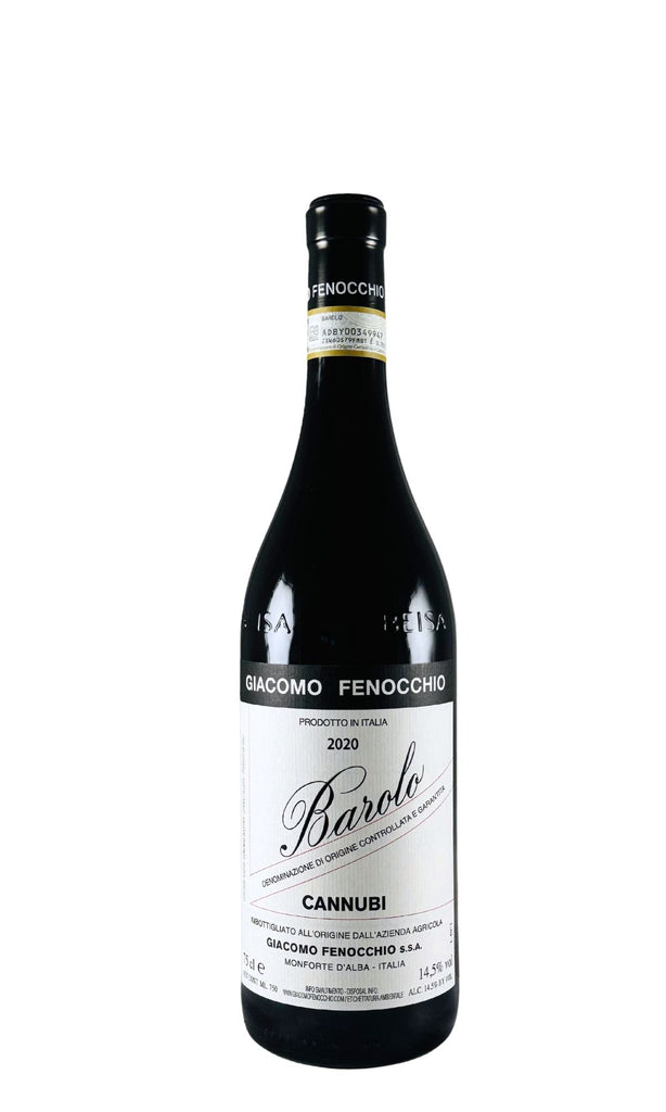 Bottle of Giacomo Fenocchio, Barolo 'Cannubi', 2020 - Red Wine - Flatiron Wines & Spirits - New York