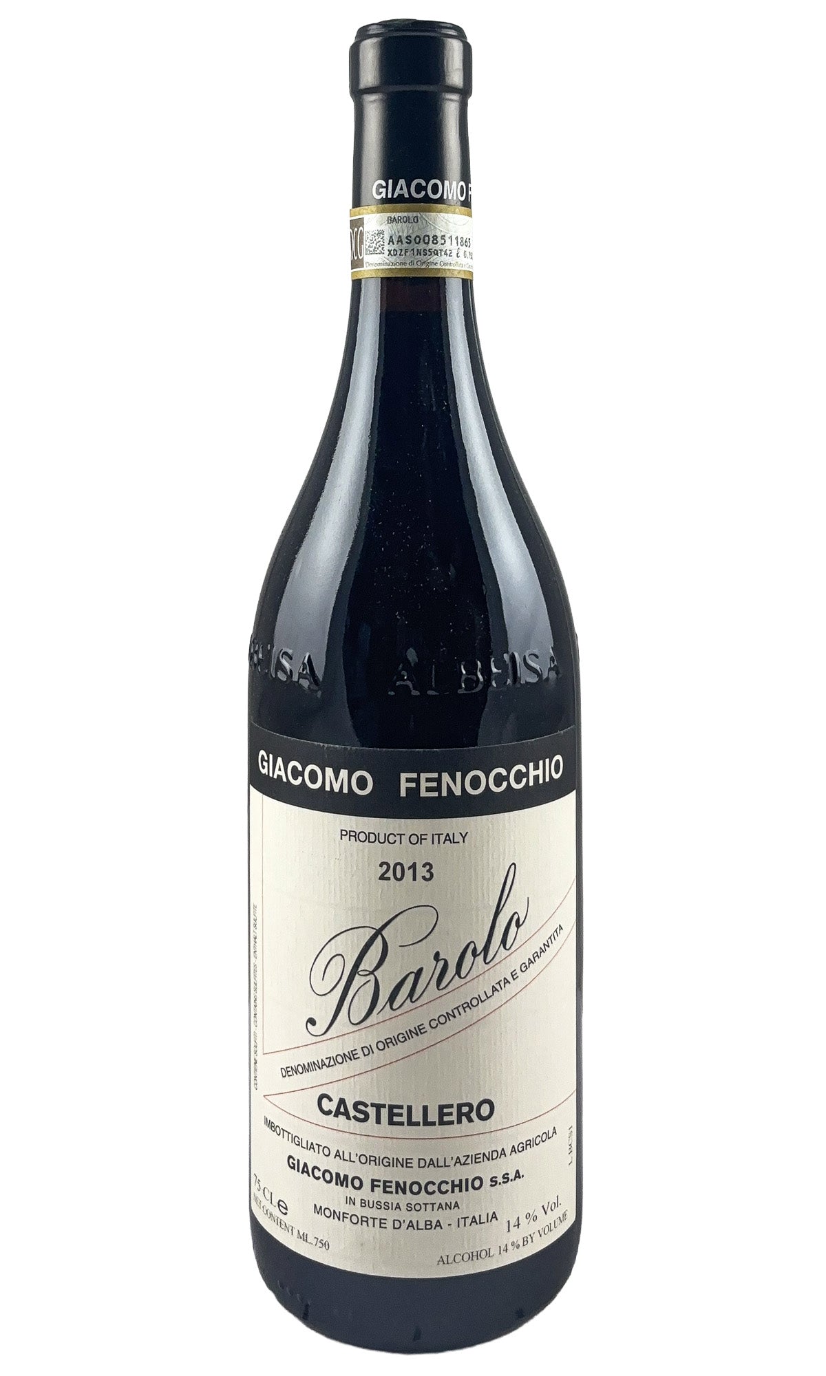 Bottle of Giacomo Fenocchio, Barolo Castellero, 2013 - Red Wine - Flatiron Wines & Spirits - New York