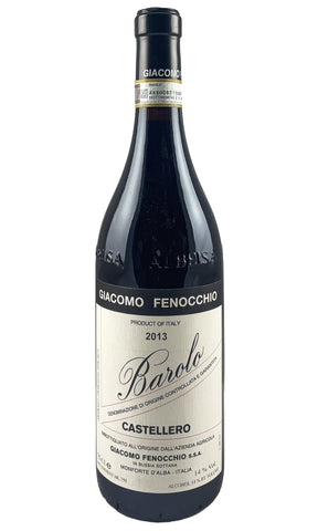 Bottle of Giacomo Fenocchio, Barolo Castellero, 2013 - Red Wine - Flatiron Wines & Spirits - New York