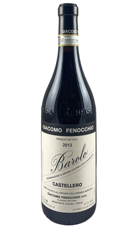Bottle of Giacomo Fenocchio, Barolo Castellero, 2013 - Red Wine - Flatiron Wines & Spirits - New York