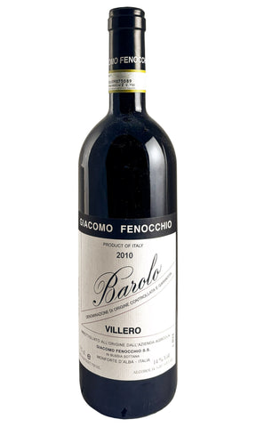Bottle of Giacomo Fenocchio, Barolo Villero, 2010 - Red Wine - Flatiron Wines & Spirits - New York