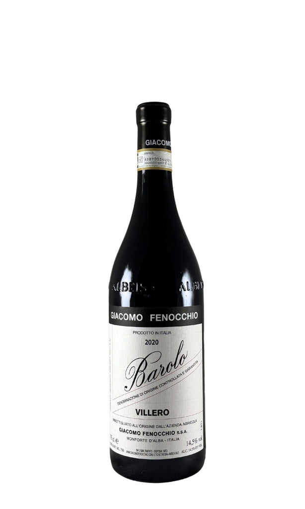 Bottle of Giacomo Fenocchio, Barolo 'Villero', 2020 - Red Wine - Flatiron Wines & Spirits - New York