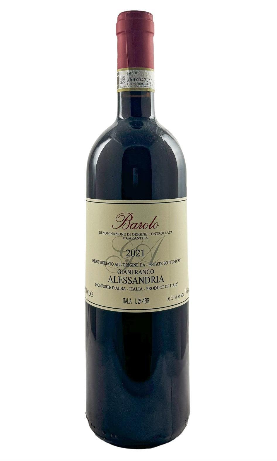 Bottle of Gianfranco Alessandria, Barolo DOCG, 2021 - Red Wine - Flatiron Wines & Spirits - New York