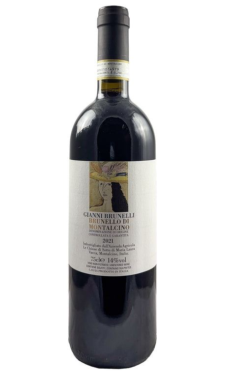 Bottle of Gianni Brunelli, Brunello di Montalcino, 2021 (pre-sale; max 2 per customer) - Red Wine - Flatiron Wines & Spirits - New York