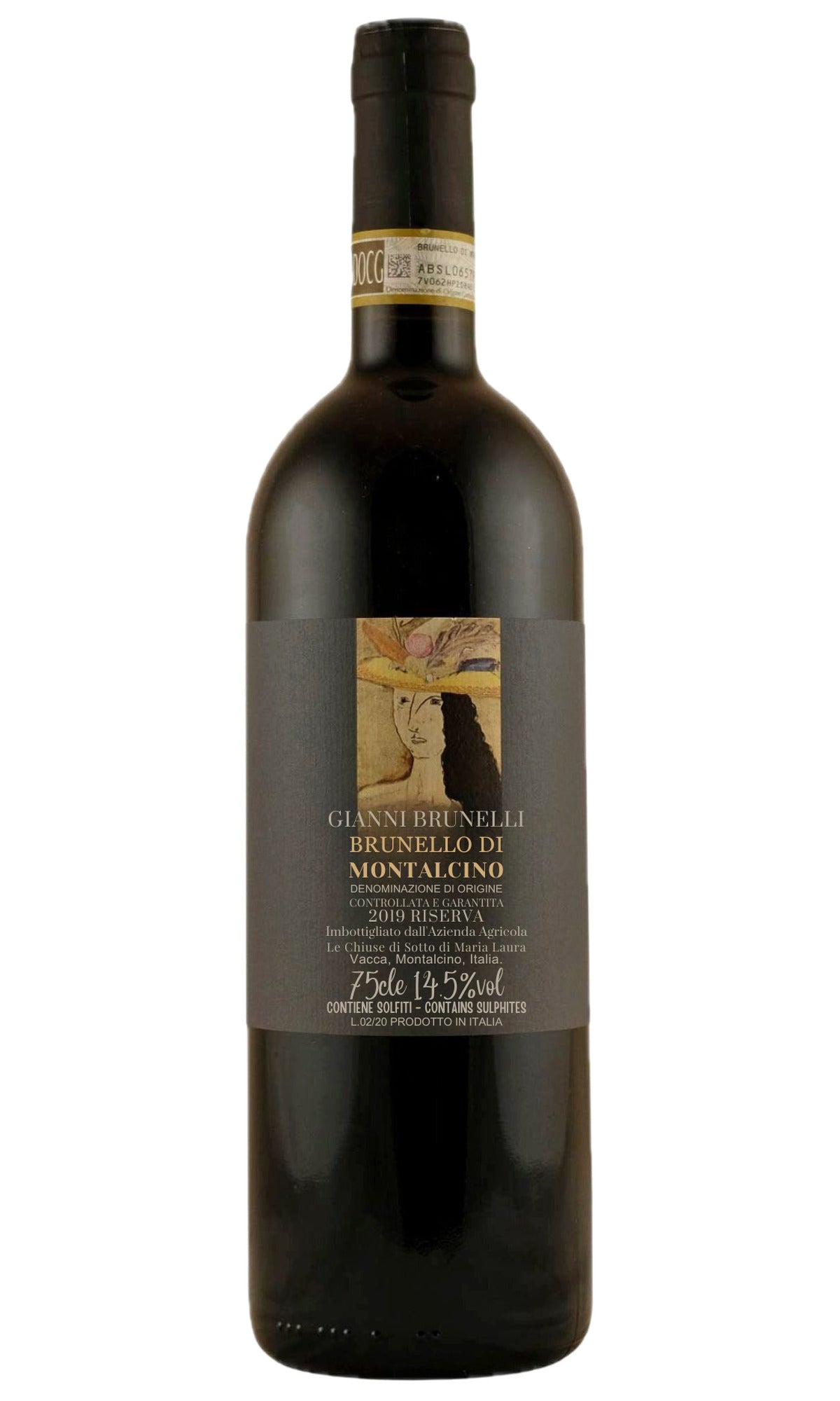 Bottle of Gianni Brunelli, Brunello di Montalcino Riserva, 2019 - Red Wine - Flatiron Wines & Spirits - New York