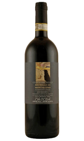 Bottle of Gianni Brunelli, Brunello di Montalcino Riserva, 2019 - Red Wine - Flatiron Wines & Spirits - New York