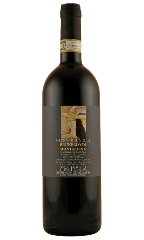 Bottle of Gianni Brunelli, Brunello di Montalcino Riserva, 2019 - Red Wine - Flatiron Wines & Spirits - New York