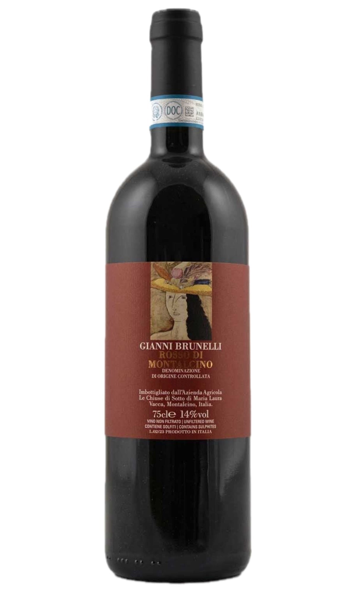 Bottle of Gianni Brunelli, Rosso di Montalcino, 2024 - Red Wine - Flatiron Wines & Spirits - New York