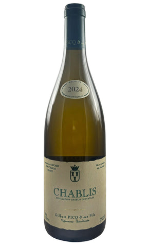 Bottle of Gilbert Picq, Chablis, 2024 - White Wine - Flatiron Wines & Spirits - New York