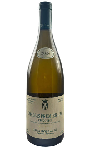 Bottle of Gilbert Picq, Chablis Vaucoupin 1er Cru, 2024 - White Wine - Flatiron Wines & Spirits - New York