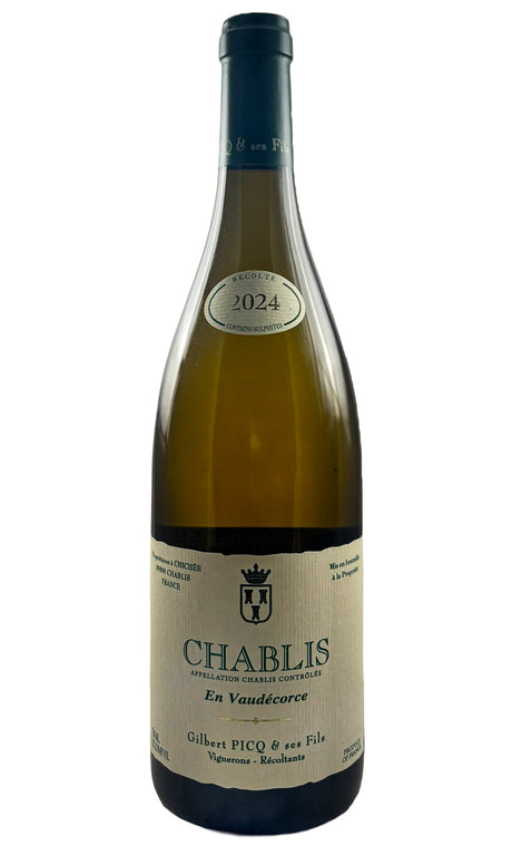 Bottle of Gilbert Picq, Chablis Vaudecorse, 2024 - White Wine - Flatiron Wines & Spirits - New York