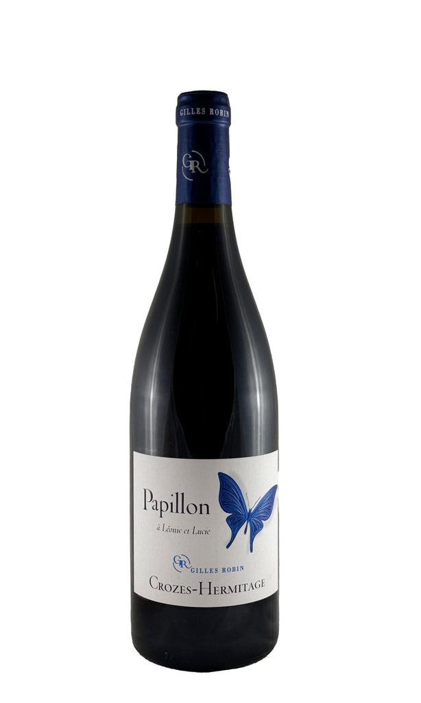 Bottle of Gilles Robin, Crozes-Hermitage "Cuvee Papillon", 2022 - Red Wine - Flatiron Wines & Spirits - New York