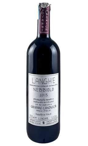 Bottle of Giovanni Canonica, Langhe Nebbiolo, 2015 - Red Wine - Flatiron Wines & Spirits - New York