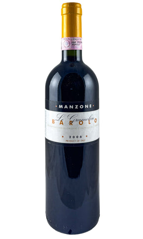 Bottle of Giovanni Manzone, Barolo Le Gramolere, 2006 - Red Wine - Flatiron Wines & Spirits - New York