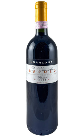 Bottle of Giovanni Manzone, Barolo Riserva Le Gramolere, 2004 - Red Wine - Flatiron Wines & Spirits - New York