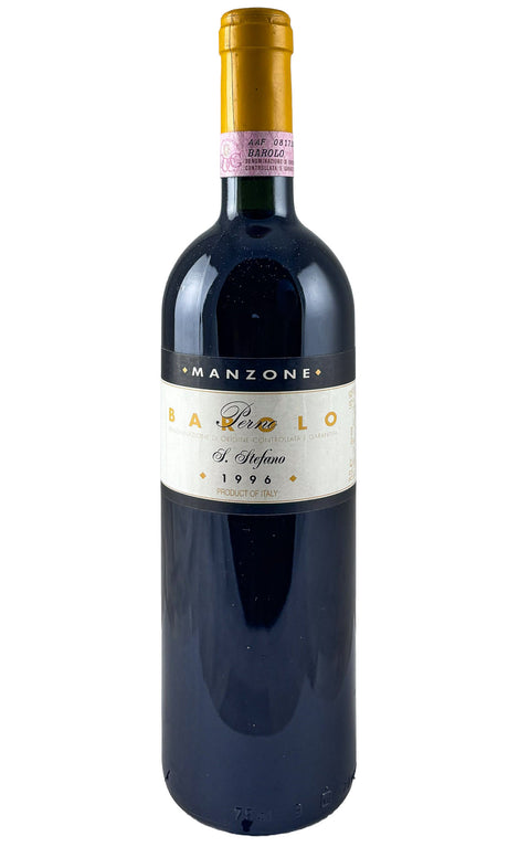 Bottle of Giovanni Manzone, Barolo San Stefano di Perno, 1996 - Red Wine - Flatiron Wines & Spirits - New York