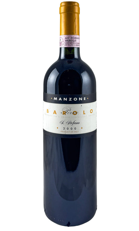 Bottle of Giovanni Manzone, Barolo San Stefano di Perno, 2000 - Red Wine - Flatiron Wines & Spirits - New York