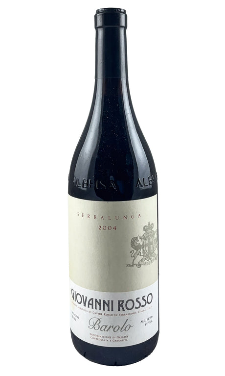 Bottle of Giovanni Rosso, Barolo Barolo del Comune di Serralunga d'Alba, 2004 - Red Wine - Flatiron Wines & Spirits - New York