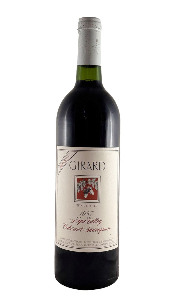 Bottle of Girard Winery, Napa Valley Cabernet Sauvignon Reserve, 1987 - Red Wine - Flatiron Wines & Spirits - New York