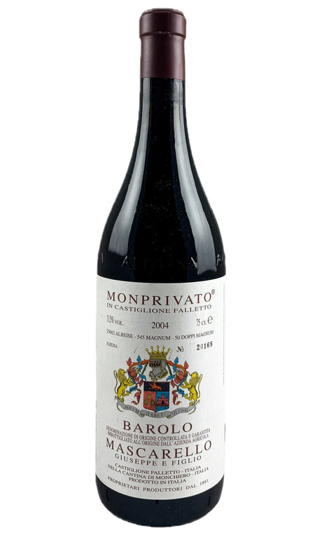Bottle of Giuseppe Mascarello, Barolo Monprivato, 2004 - Red Wine - Flatiron Wines & Spirits - New York