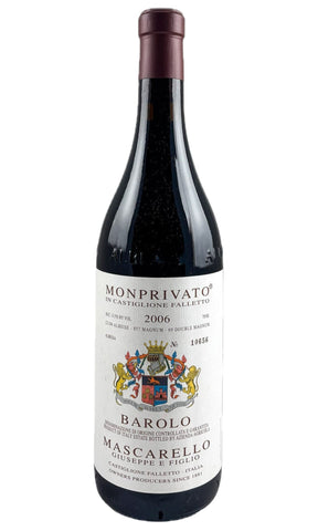 Bottle of Giuseppe Mascarello, Barolo Monprivato, 2006 - Red Wine - Flatiron Wines & Spirits - New York