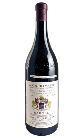 Bottle of Giuseppe Mascarello, Barolo Monprivato, 2008 (1.5L) - Red Wine - Flatiron Wines & Spirits - New York