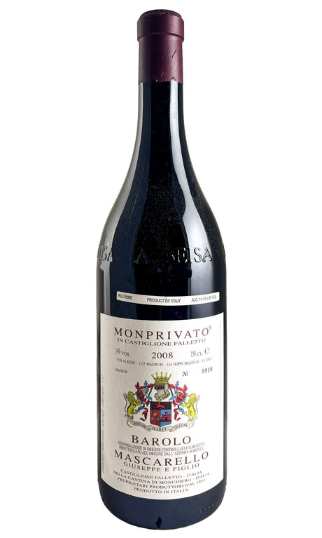 Bottle of Giuseppe Mascarello, Barolo Monprivato, 2008 (1.5L) - Red Wine - Flatiron Wines & Spirits - New York