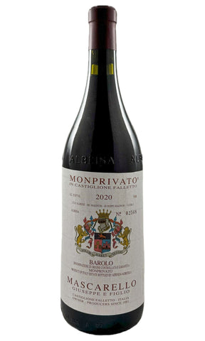 Bottle of Giuseppe Mascarello, Barolo Monprivato, 2020 - Red Wine - Flatiron Wines & Spirits - New York