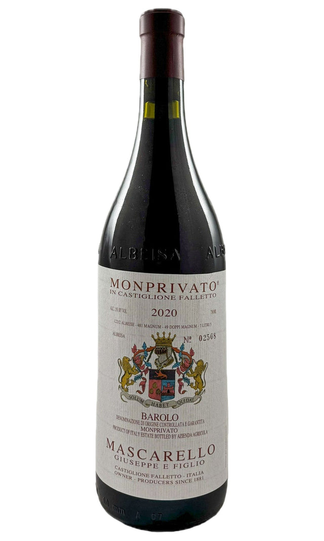 Bottle of Giuseppe Mascarello, Barolo Monprivato, 2020 - Red Wine - Flatiron Wines & Spirits - New York