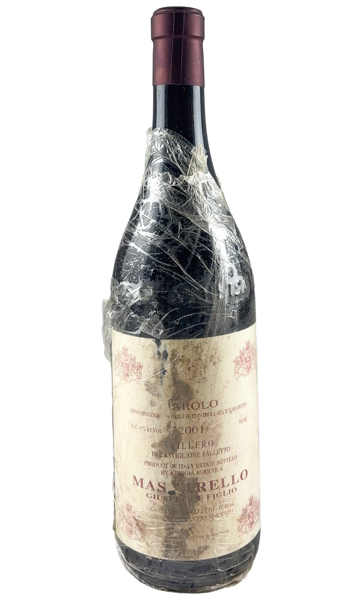 Bottle of Giuseppe Mascarello, Barolo Villero, 2001 - Red Wine - Flatiron Wines & Spirits - New York