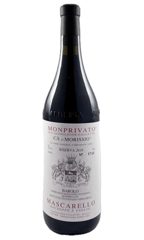 Bottle of Giuseppe Mascarello, Monprivato Ca' d' Morissio, 2016 - Red Wine - Flatiron Wines & Spirits - New York