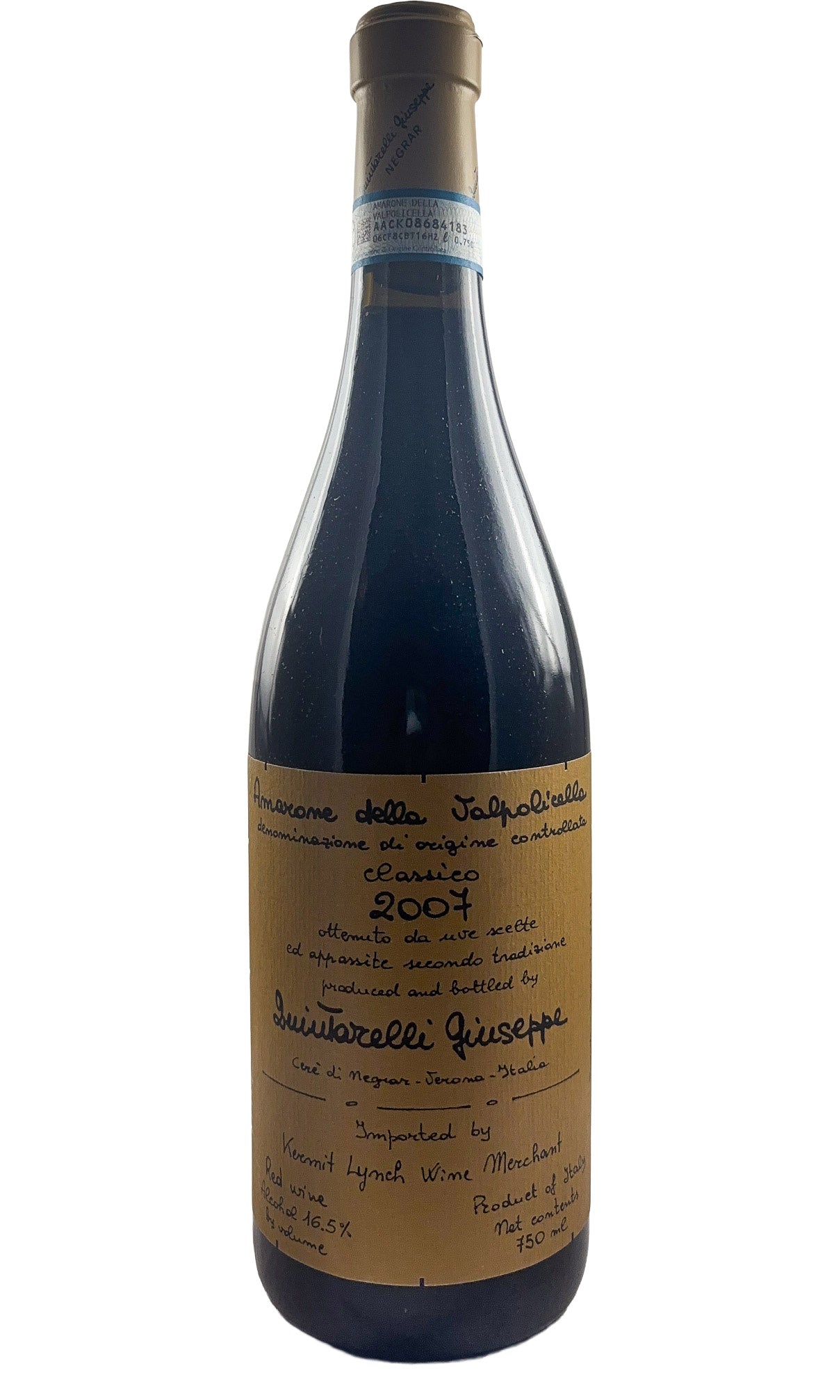Bottle of Giuseppe Quintarelli, Amarone della Valpollicella Amarone, 2007 - Red Wine - Flatiron Wines & Spirits - New York