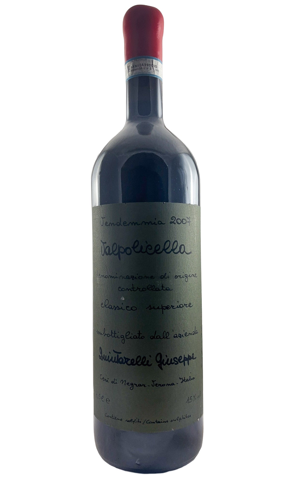 Bottle of Giuseppe Quintarelli, Valpolicella, 2007 (1.5L) - Red Wine - Flatiron Wines & Spirits - New York