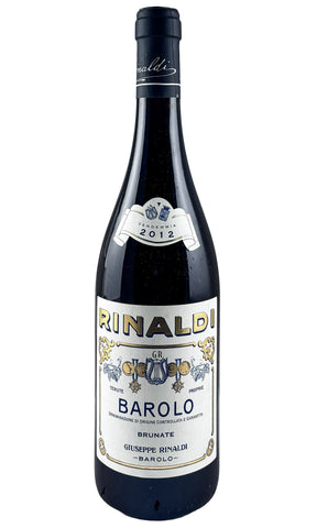 Bottle of Giuseppe Rinaldi, Barolo Brunate, 2012 - Red Wine - Flatiron Wines & Spirits - New York